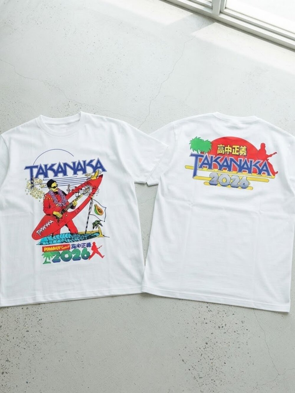 Masayoshi Takanaka Super Takanaka World Live 2026 Summer Tour T-Shirt Unisex